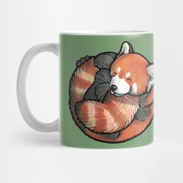 Red Panda by animalartbyjess